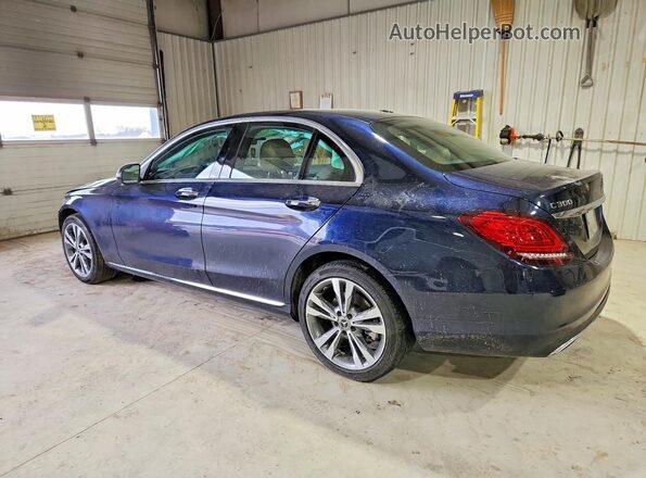 W1KWF8EB8MR646492 2021 MERCEDES-BENZ C Blue Tył lewy
