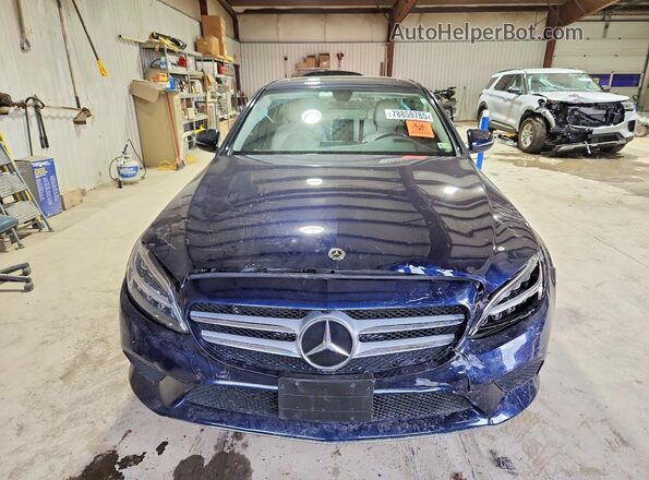 W1KWF8EB8MR646492 2021 MERCEDES-BENZ C Blue Widok z przodu