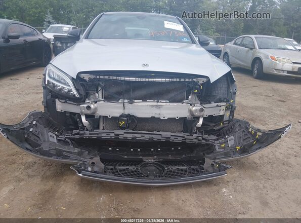 W1KWF8EB9LR588889 2020 MERCEDES-BENZ C-CLASS Silver Widok z przodu