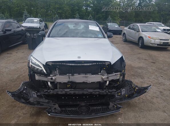 W1KWF8EB9LR588889 2020 MERCEDES-BENZ C-CLASS Silver Widok zestawu wskaźników