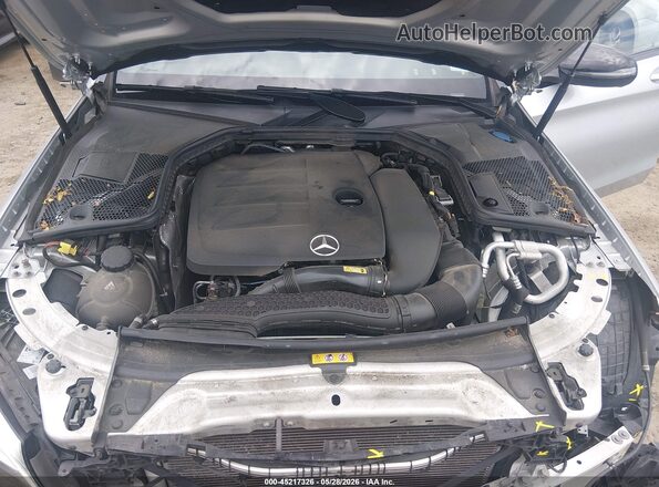 W1KWF8EB9LR588889 2020 MERCEDES-BENZ C-CLASS Silver Widok z tyłu