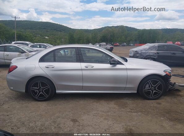 W1KWF8EB9LR588889 2020 MERCEDES-BENZ C-CLASS Silver Widok wnętrza z tyłu