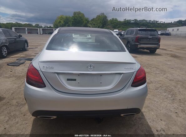 W1KWF8EB9LR588889 2020 MERCEDES-BENZ C-CLASS Silver 