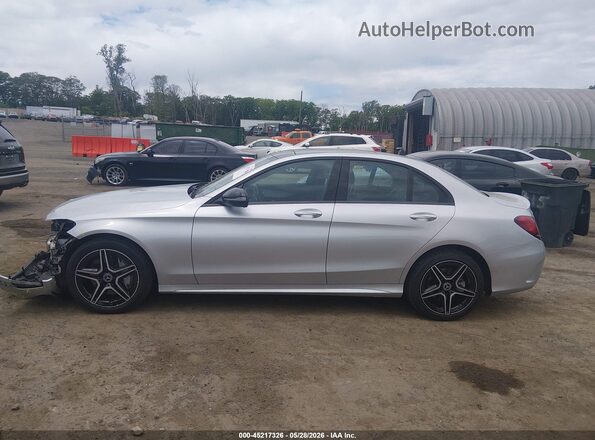 W1KWF8EB9LR588889 2020 MERCEDES-BENZ C-CLASS Silver Widok wnętrza 360 stopni