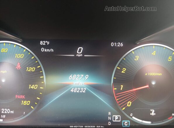 W1KWF8EB9LR588889 2020 MERCEDES-BENZ C-CLASS Silver 