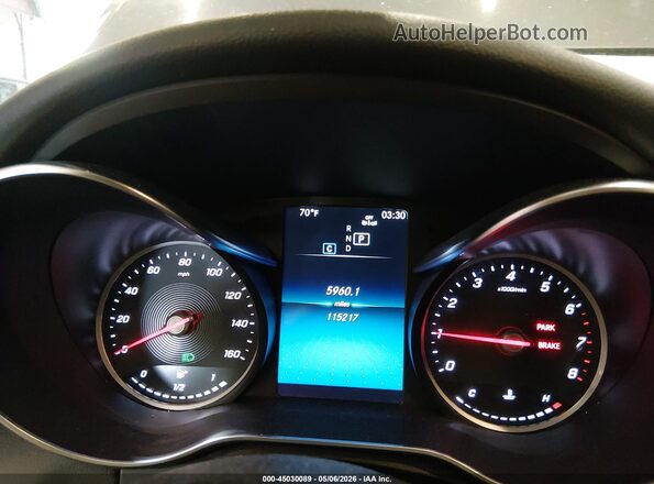 W1KWF8EB9LR591257 2020 MERCEDES-BENZ C-CLASS Gray Вид задніх сидінь