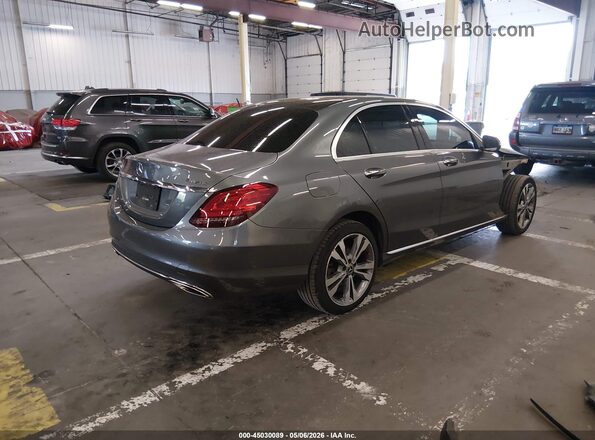 W1KWF8EB9LR591257 2020 MERCEDES-BENZ C-CLASS Gray Задня права чверть