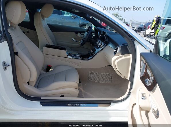 W1KWJ8DB0LF991452 2020 MERCEDES-BENZ C-CLASS White წინა სალონის ხედი