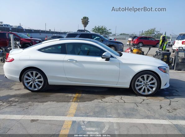 W1KWJ8DB0LF991452 2020 MERCEDES-BENZ C-CLASS White უკანა სალონის ხედი