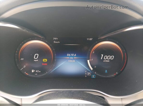 W1KWJ8DBXMG089709 2021 MERCEDES-BENZ C-CLASS Синий Вид задних сидений