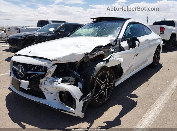 W1KWJ8DBXNG115257 2022 MERCEDES-BENZ C-CLASS White Przód lewy