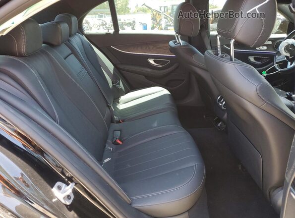 W1KZF8DB3LA826345 2020 MERCEDES-BENZ E Black უკანა სავარძლების ხედი