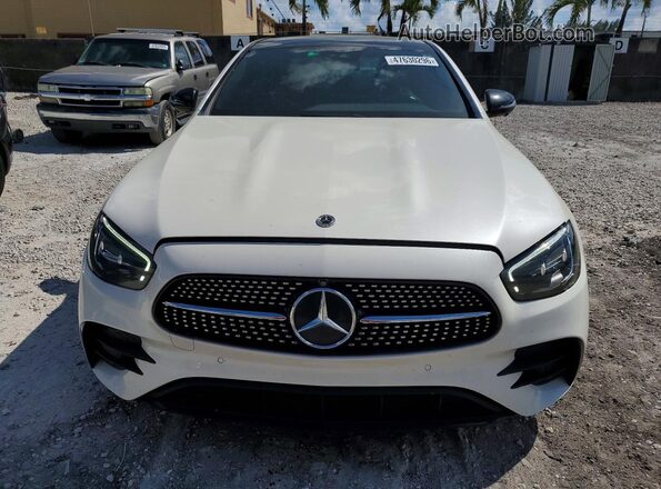 W1KZF8DB3NB076944 2022 MERCEDES-BENZ E White Դիմացի տեսք