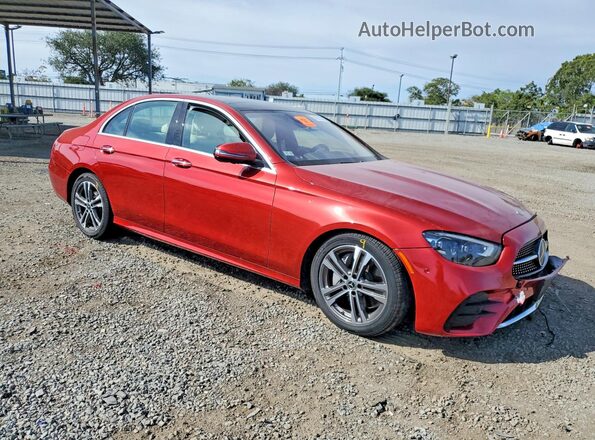 W1KZF8DB4MA878956 2021 MERCEDES-BENZ E Red Przód prawy