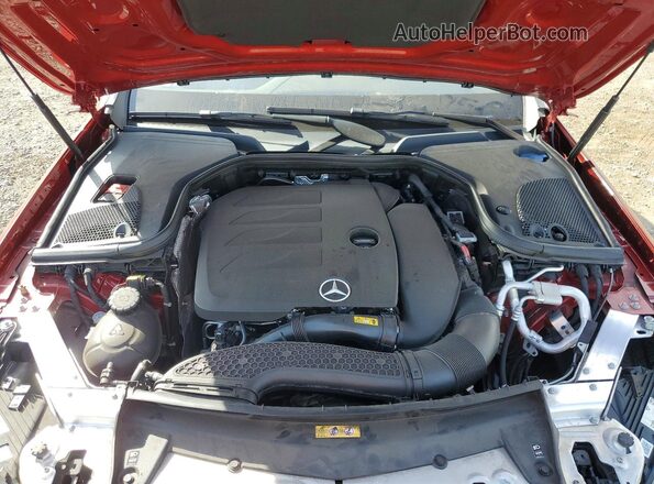W1KZF8DB4MA878956 2021 MERCEDES-BENZ E Red Widok wnętrza z tyłu