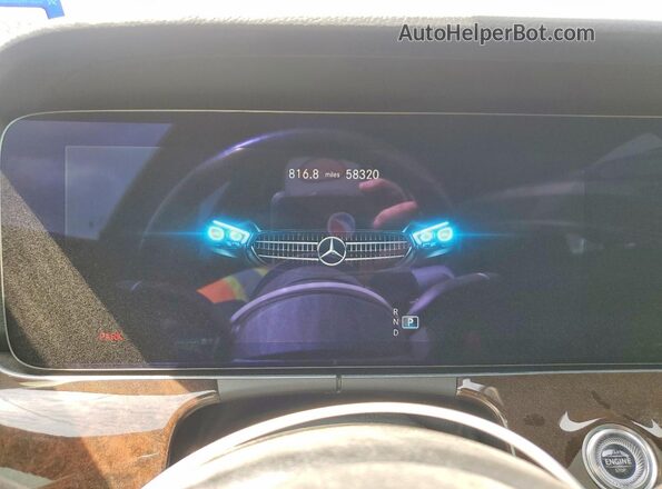 W1KZF8DB7MA890275 2021 MERCEDES-BENZ E Gray Instrument cluster view