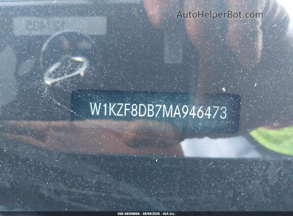 W1KZF8DB7MA946473 2021 MERCEDES-BENZ E-CLASS Gray Widok komory silnika