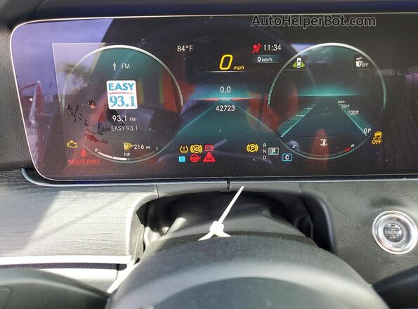 W1KZF8DB9MA922224 2021 MERCEDES-BENZ E Черный 