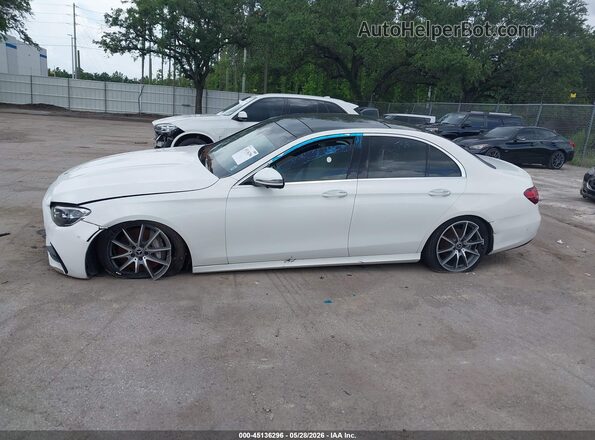 W1KZF8DB9MA970483 2021 MERCEDES-BENZ E-CLASS White Widok wnętrza z tyłu