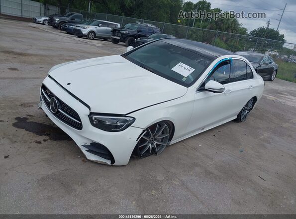 W1KZF8DB9MA970483 2021 MERCEDES-BENZ E-CLASS White Przód lewy