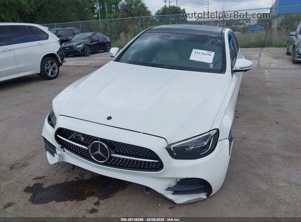 W1KZF8DB9MA970483 2021 MERCEDES-BENZ E-CLASS White Widok z przodu