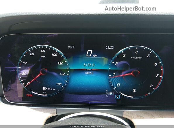 W1KZF8DB9NB069769 2022 MERCEDES-BENZ E-CLASS Silver Հետևի նստատեղերի տեսք