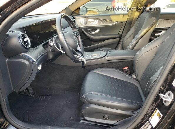 W1KZF8DBXMA891856 2021 MERCEDES-BENZ E Black Widok wnętrza z przodu