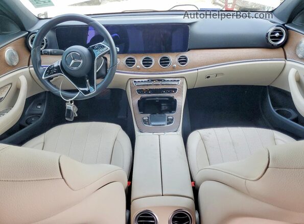 W1KZF8DBXNB091537 2022 MERCEDES-BENZ E White Առջևի վահանակի տեսք