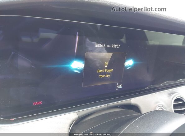 W1KZF8EB1MA979452 2021 MERCEDES-BENZ E-CLASS Black Vista de los asientos traseros