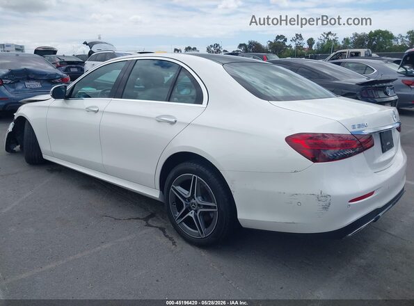 W1KZF8EB6NB033309 2022 MERCEDES-BENZ E-CLASS White Задня ліва чверть