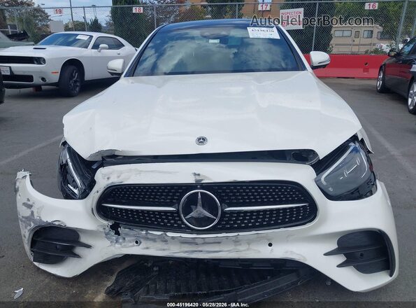 W1KZF8EB6NB033309 2022 MERCEDES-BENZ E-CLASS White Вид щитка приладів