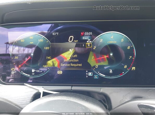 W1KZF8EB8NB035627 2022 MERCEDES-BENZ E-CLASS Black Вид задніх сидінь