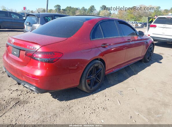 W1KZF8KB5MA982021 2021 MERCEDES-BENZ AMG E 63 Red Задня права чверть