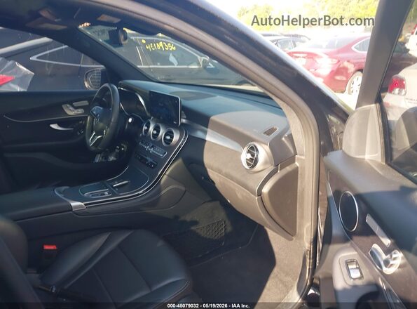 W1N0G5DB5LF800730 2020 MERCEDES-BENZ GLC 350E Black წინა სალონის ხედი
