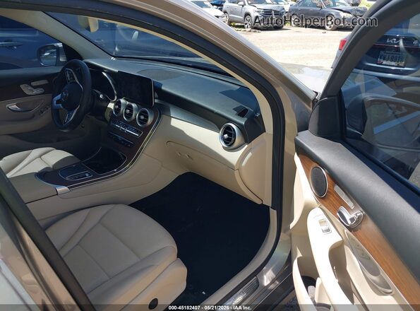 W1N0G8DB2LF827384 2020 MERCEDES-BENZ GLC 300 Серый Вид салона спереди