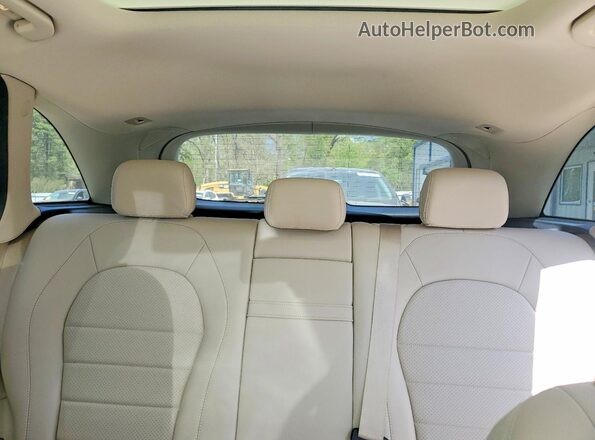 W1N0G8DB3LF803031 2020 MERCEDES-BENZ GLC-CLASS White Rear seats view