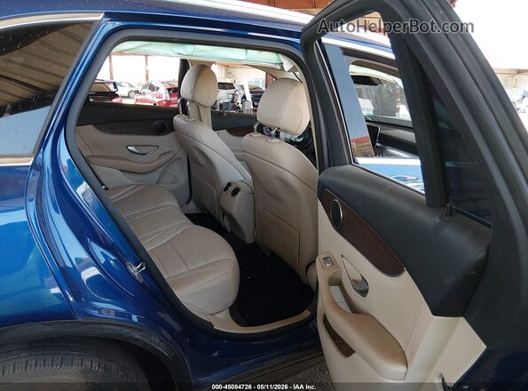 W1N0G8DB3NG058939 2022 MERCEDES-BENZ GLC 300 Blue Vista de la etiqueta del VIN