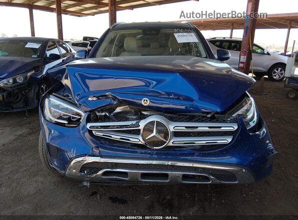 W1N0G8DB3NG058939 2022 MERCEDES-BENZ GLC 300 Blue Vista interior trasera