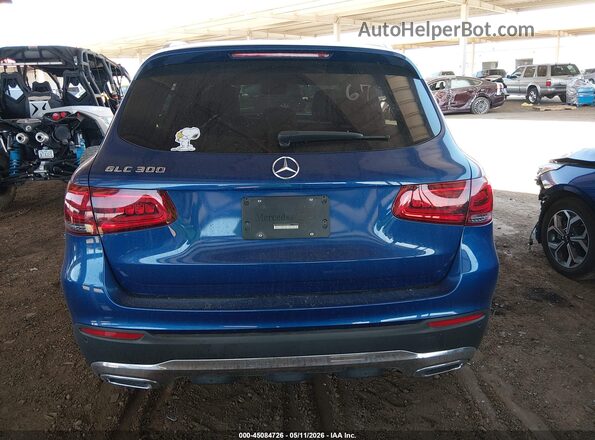 W1N0G8DB3NG058939 2022 MERCEDES-BENZ GLC 300 Blue 