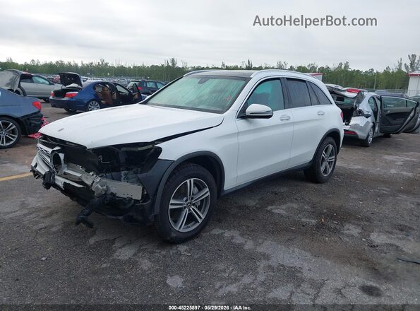 W1N0G8DB9LF808833 2020 MERCEDES-BENZ GLC 300 White Передня ліва чверть