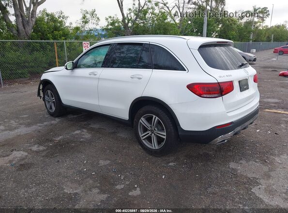 W1N0G8DB9LF808833 2020 MERCEDES-BENZ GLC 300 White Задня ліва чверть