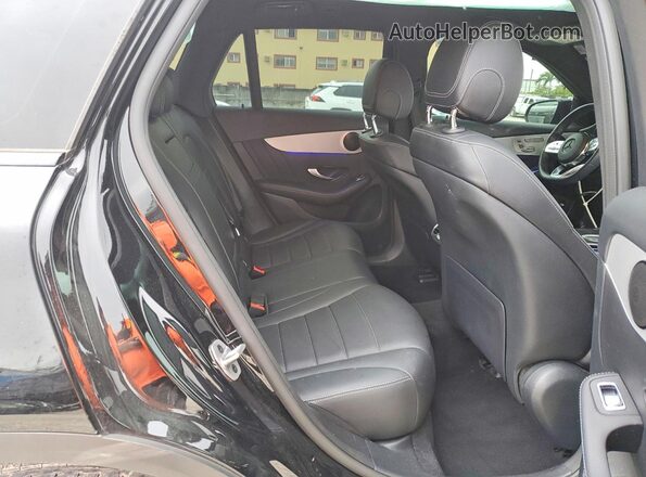 W1N0G8DBXNV372003 2022 MERCEDES-BENZ GLC-CLASS Black Вид задньої частини салону