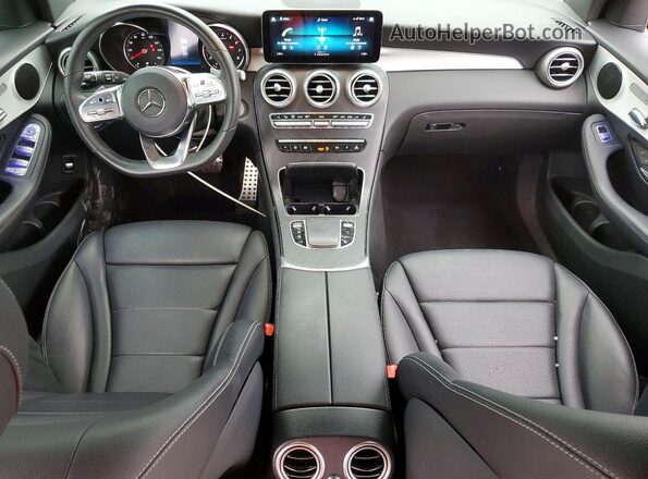 W1N0G8DBXNV372003 2022 MERCEDES-BENZ GLC-CLASS Black Вид панелі приладів