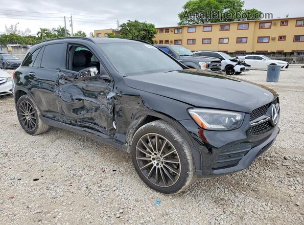 W1N0G8DBXNV372003 2022 MERCEDES-BENZ GLC-CLASS Black Передня права чверть