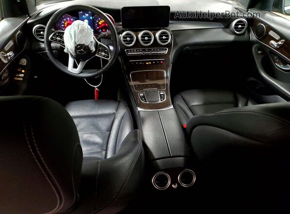 W1N0G8EB0LF779673 2020 MERCEDES-BENZ GLC-CLASS Черный Вид панели приборов