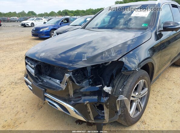 W1N0G8EB0NV334813 2022 MERCEDES-BENZ GLC 300 Black Front view