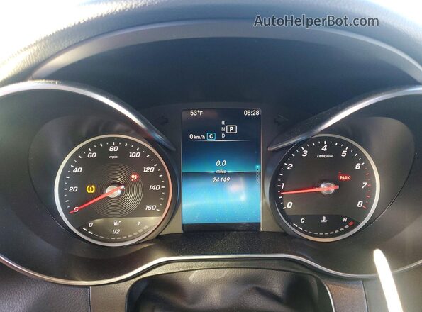 W1N0G8EB2NV374567 2022 MERCEDES-BENZ GLC-CLASS Black Widok zestawu wskaźników
