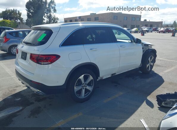 W1N0G8EB3MF869725 2021 MERCEDES-BENZ GLC 300 Белый Задняя правая четверть