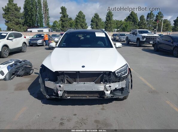 W1N0G8EB3MF869725 2021 MERCEDES-BENZ GLC 300 Белый Вид задней части салона