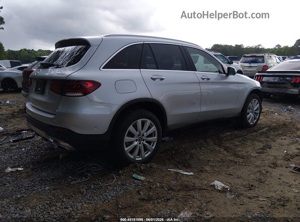 W1N0G8EB4LF783130 2020 MERCEDES-BENZ GLC 300 Silver Trasero derecho